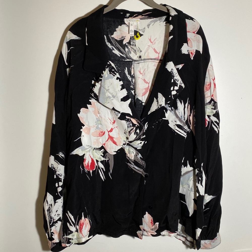 B-2#37 LEiTH blouse with collar